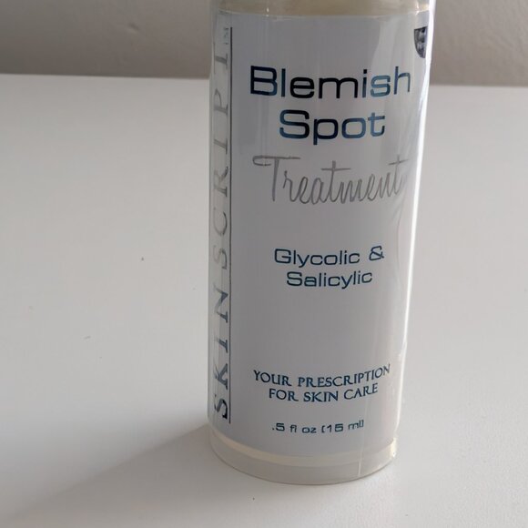 Skin Script Blemish Spot Treatment Glycolic & Salicylic .5oz/15ml SEALED 07/26 - Picture 3 of 7